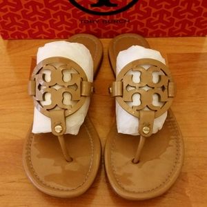 Millers!! Tory Burch Sandals -Slippers- Tan Slides